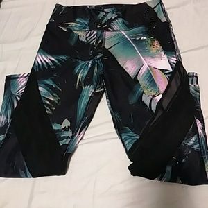 Fabletics palm leaf print leggings